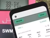 Umidometru + Termometru pentru sol...Влагомер почвы SWM 5000 немецкий... — फ़ोटो 5