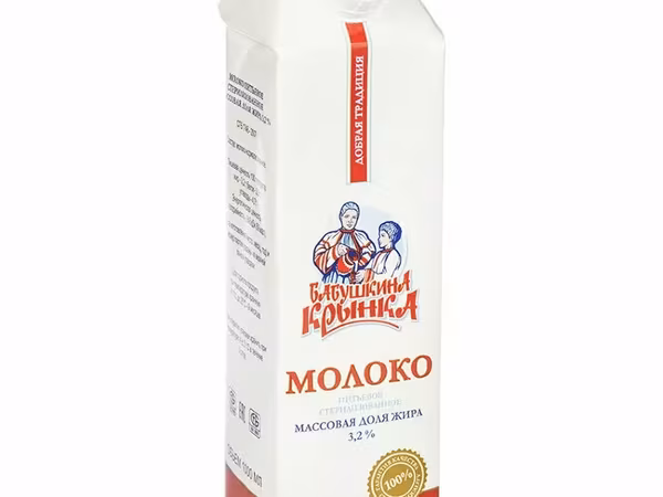 Молоко бабушкина крынка