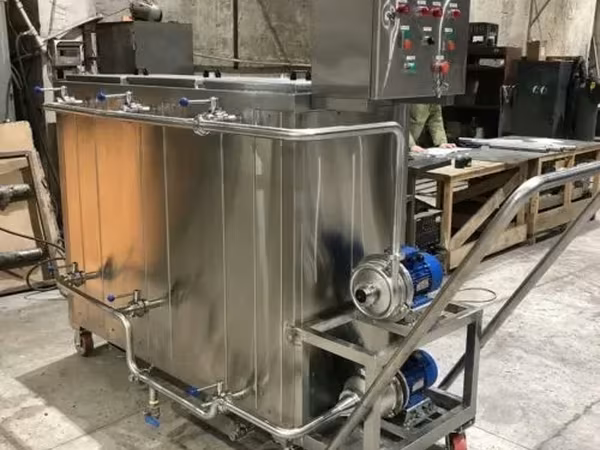 Локальная передвижная cip мойка