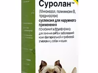 СУРОЛАН / ELANCO /для лечения отитов и заболеваний кожи бактериальной и грибковой этиологии — фото 1