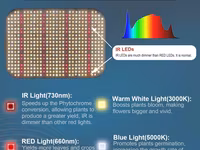 Fecida 1000w 12000 lumen лампа для растений — photo 5