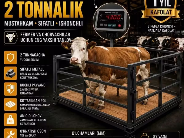 Chorva mol tarozi 2 tonnalik