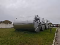 Cisterne цистерны.20.25.50 tone emal inox metal cu transportare — photo 2