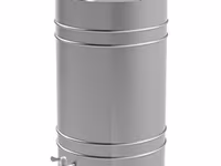 Бочка 250л нерж. сталь aisi 304/butoi de inox 250l aisi 304/livrare gratuita/3200 lei — Foto 2