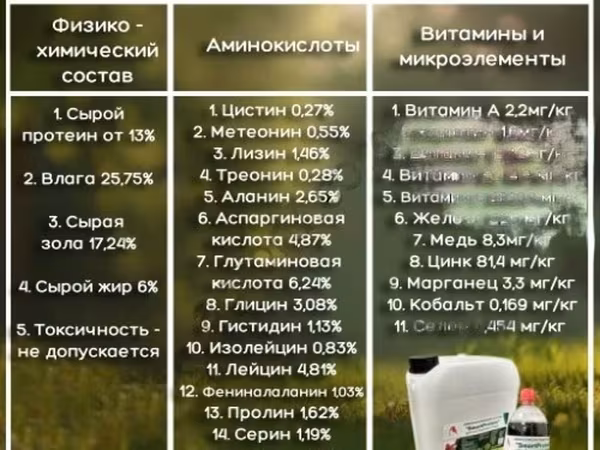 Аминокислотный состав SmartProtein