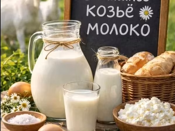 Домашнее козье молоко - Натуральное, свежевыдоенное козье молоко с